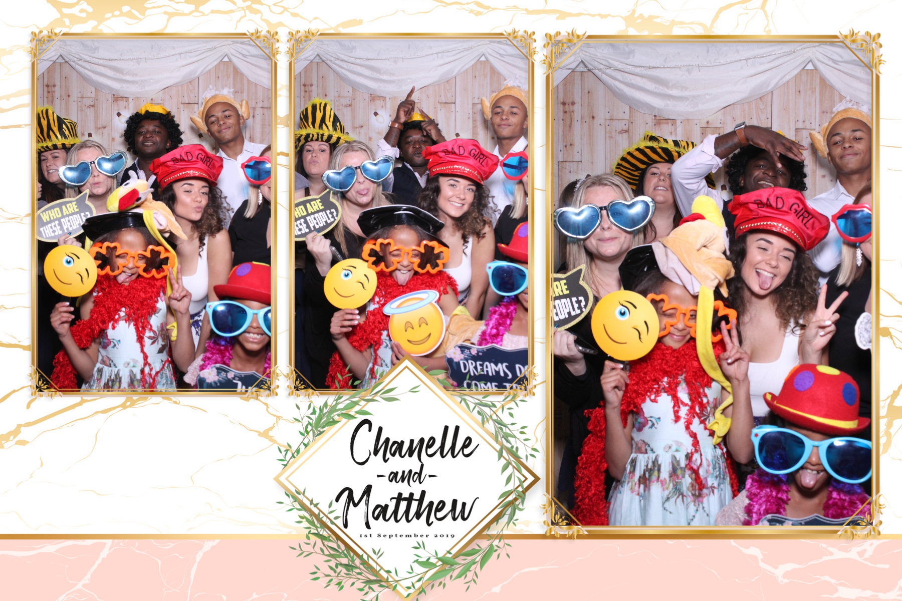 Chanelle and Matthew’s Wedding | View more photos from the event at gallery.blissbooth.co.uk/u/BlissBooth/Chanelle-and-Matthew’s-Wedding
